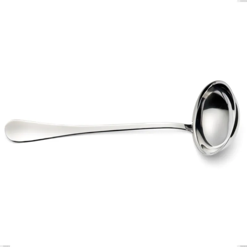 Mestolo Milano inox 18/10 , Acciaio inox 18/10 (AISI304) lucido a specchio , spessore 2.5 mm Eme Posaterie Esclusivo