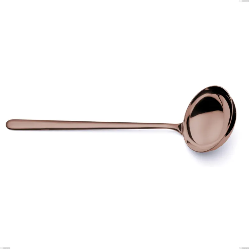 Mestolo Venice Copper Bronze, Acciaio Inox 18-10 trattamento pvd bronzo, spessore 4 mm, lunghezza 310 mm Eme Posaterie Promo Stagionale