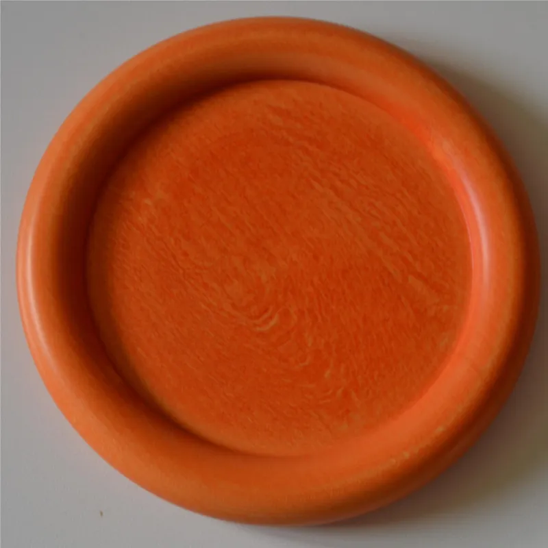 Soddisfatti O Rimborsati Sottobottiglia in legno di tiglio tornito a mano diametro 13xh1,5 cm Può essere usato anche come piattino per il pane colore arancio Manzoni Pietro