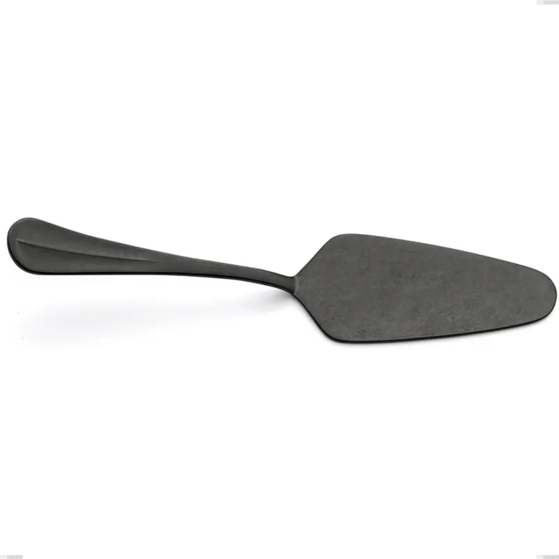 Pala torta Royal Retrò PVD Black, Acciaio inox 18/10 antico, spessore 2.5 mm, lunghezza 225 mm, pvd black Eme Posaterie Solo Oggi
