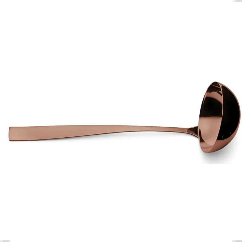 Mestolo Etoile PVD Chocolate, Acciaio 18/10 lucido, spessore 4 mm, lunghezza 280 mm, pvd chocolate Eme Posaterie Prezzo Conveniente
