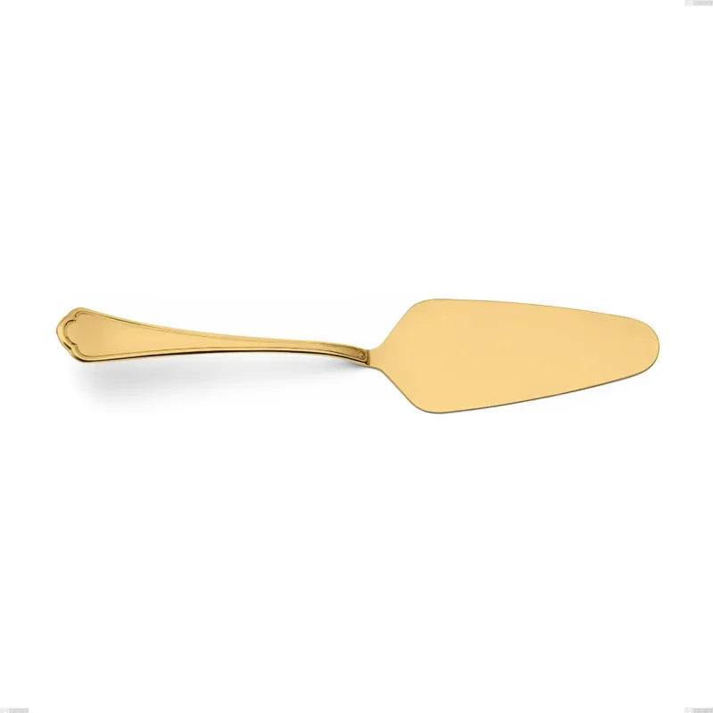Compra Adesso Pala torta Domus Domus Gold, Acciaio 18/10, lunghezza 225 mm spessore 3 mm trattamento PVD Gold Eme Posaterie