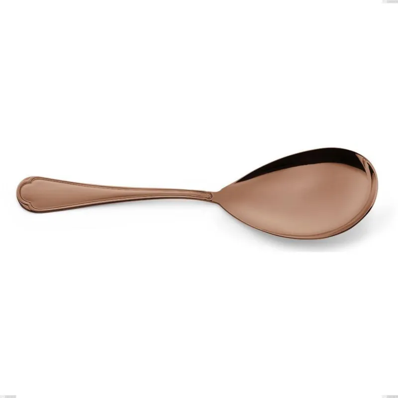 Bestseller Pala riso Domus Chocolate, Acciaio 18/10, lunghezza 255 mm spessore 3 mm trattamento PVD Chocolate Eme Posaterie