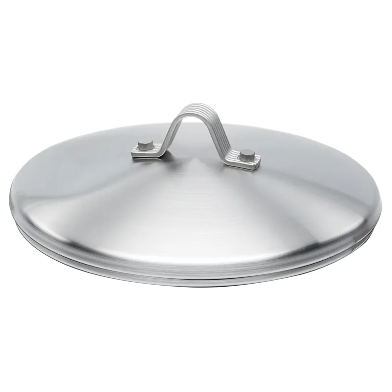 Coperchio in acciaio inox 18/10 STRIPES Ø20 cm, design Liliana Bonomi made in Italy Serafino Zani Prezzo Basso
