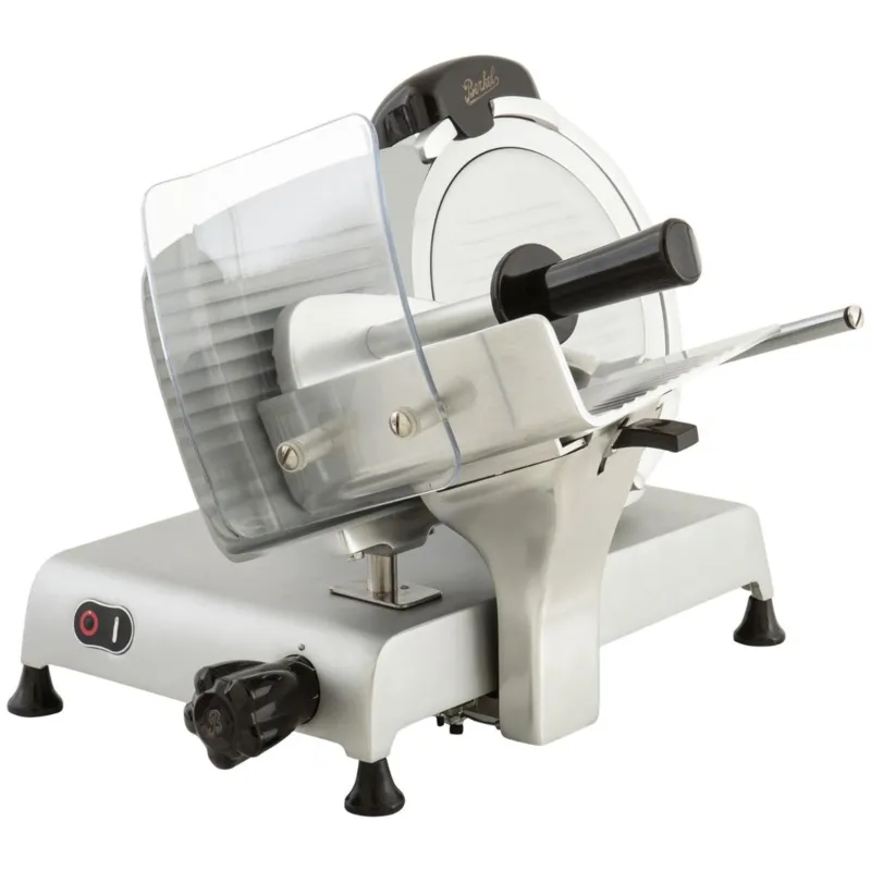 Prezzo Scontato Affettatrice Elettrica domestica BERKEL RED LINE lama da 220 mm 49x50.5xh39,5 cm- peso 22 kg Affilatoi Incluso colore grigio Berkel Affettatrici Domestiche