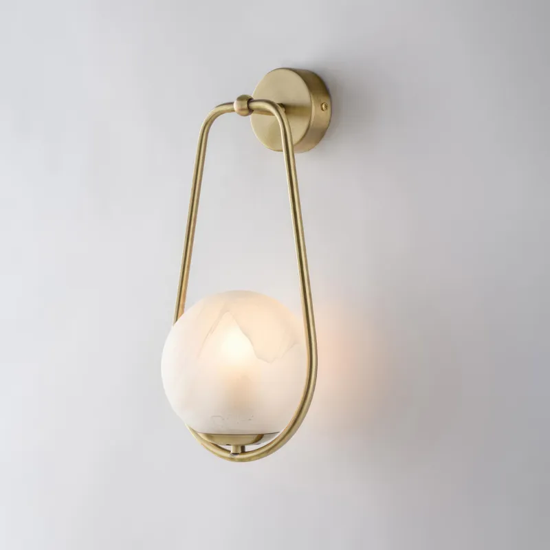 Applique Afrodite in Ferro Bronzato, 1 Luce, 36x16 cm, Colore Bronzato, 1xE14 - 42 Watt Max Bonetti Illumina Bestseller