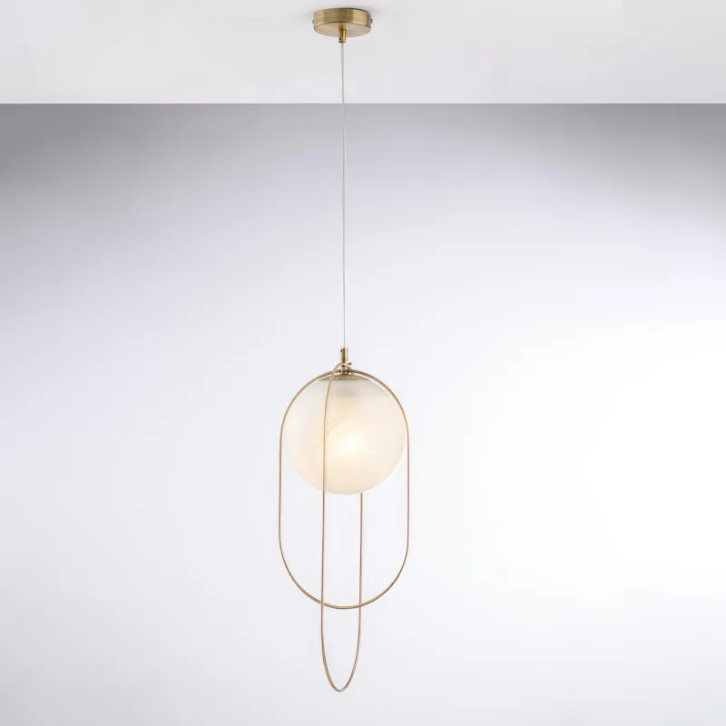 Sospensione Erik Ø23xH56 - MAX 156, Bronzato, Ferro Cromo Nero Bonetti Illumina Economico