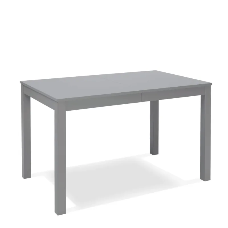 Tavolo Allungabile Kitchen & Living 80x130 210xH76 cm, Grigio Scuro, Melaminico e Faggio Massello Stones Srl Promozione