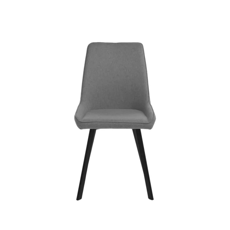 Sedia Seduta e schienale in microfibra MOD. FOX dimensioni 48x60x h 87 cm - peso 6 kg Gambe e struttura in metallo colore Grigio scuro Stones Srl Nuovo Arrivo