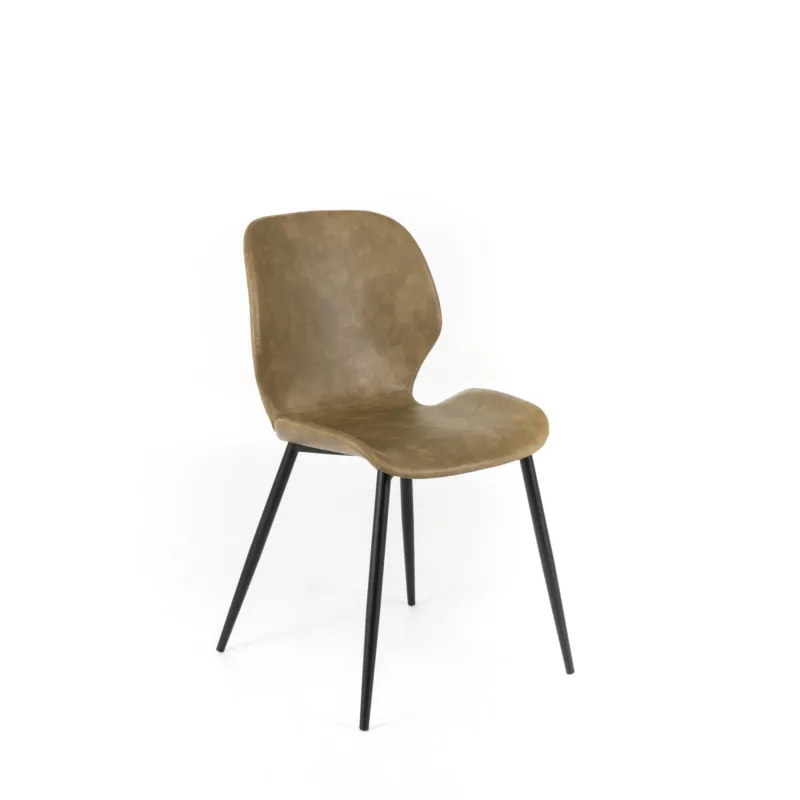A Buon Prezzo Sedia dalle linee morbide ed Rivestimenton soft-touch MODELLO DIANA dimensioni 52x45x h 83 cm - peso 5,8 kg sedia in tessuto Rivestimento Sabbia Stones Srl