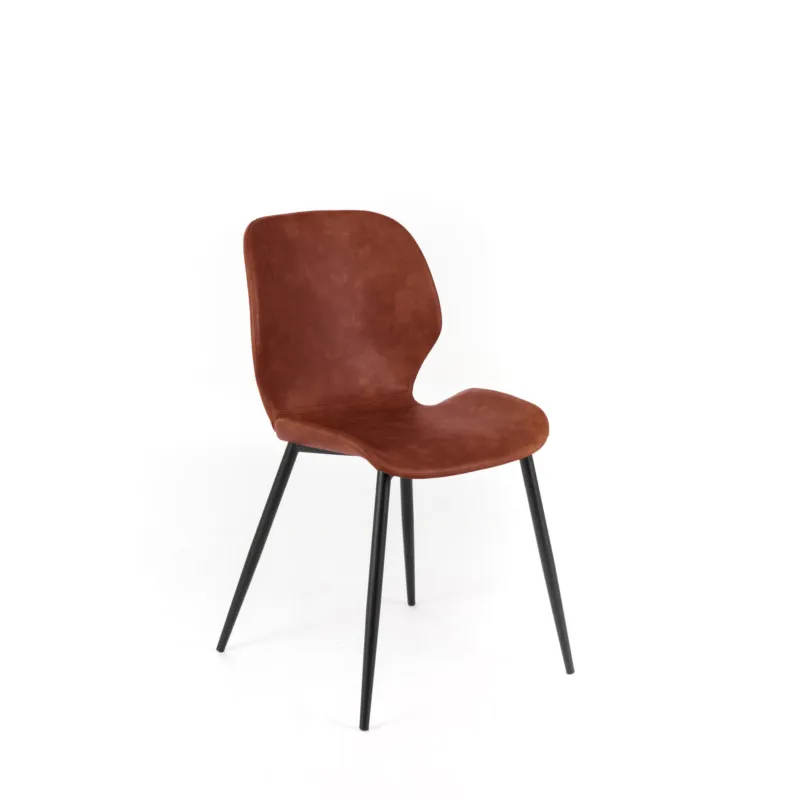 Promozione Esclusiva Sedia dalle linee morbide ed Rivestimenton soft-touch MODELLO DIANA dimensioni 52x45x h 83 cm - peso 5,8 kg sedia in tessuto Rivestimento Cuoio Stones Srl