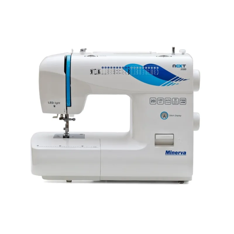 Novità Macchina da cucire Minerva Next 232D elettromeccanica 23 punti Minerva Sewing