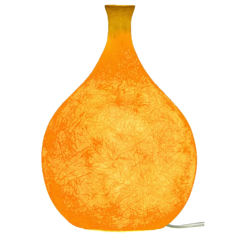 Lampada Da tavolo Luce Liquida 2 in nebulite Ø 23xh35 cm colore Arancione In.Es ArtDesign Non Perdere