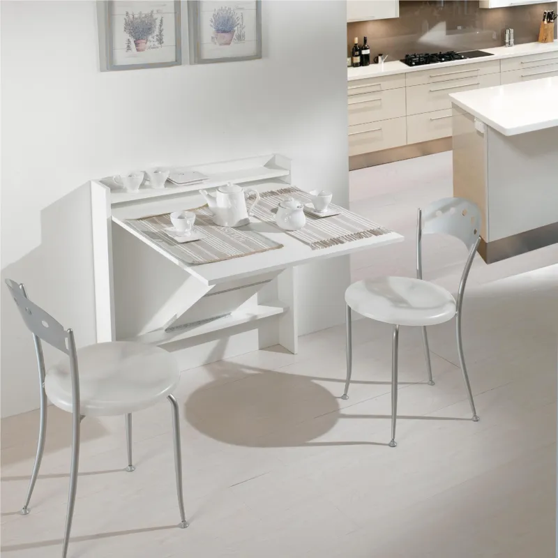 A Buon Prezzo Consolle apribile trasformabile in tavolo scrivania LIVING 13x83xh88 cm in struttura legno e melaminico Maconi srl Tortora