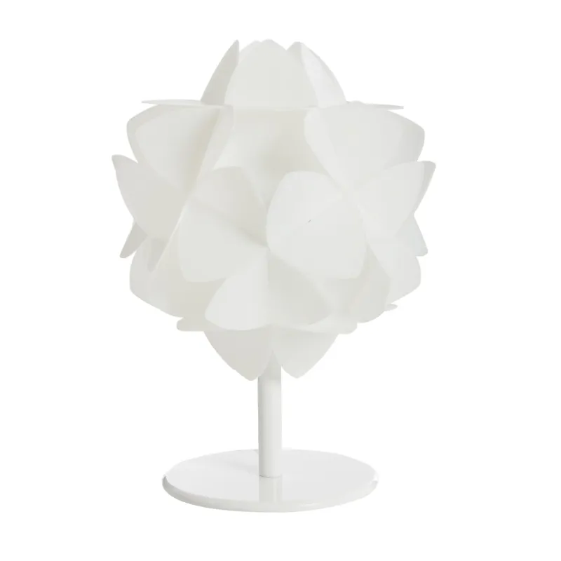 Abat-Jour in sandylex pearl Cotton Light Ø23xh31 cm Bianco Emporium Soddisfatti O Rimborsati