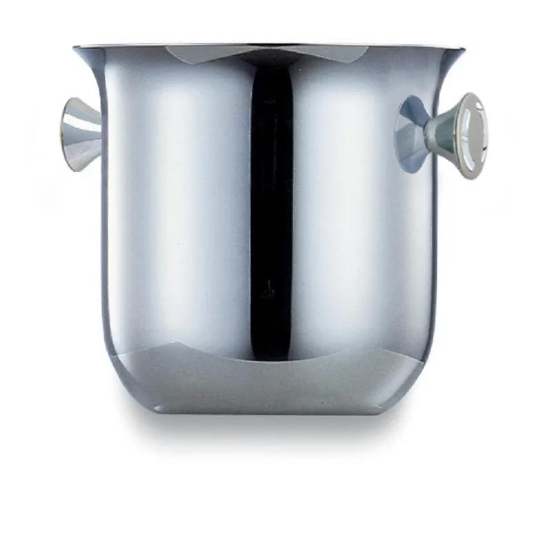 Prezzo Scontato Secchiello Ghiaccio Medio Ø15,5xh15 cm ALEX in acciaio inox 18.10 Lucido manicatura inox Brunita Eme Posaterie