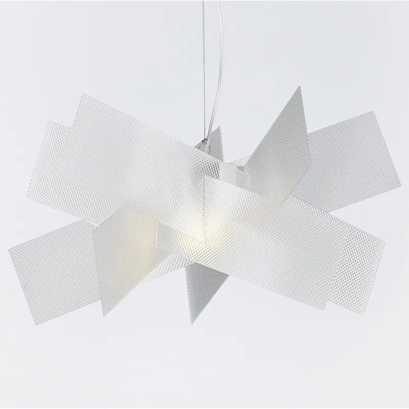 Lampadario a sospensione Ø69xh38 cm peso 3,9 kg KARTIKA BIG supporto in metallo in metacrilato Spectrall Emporium Spedizione Espresso