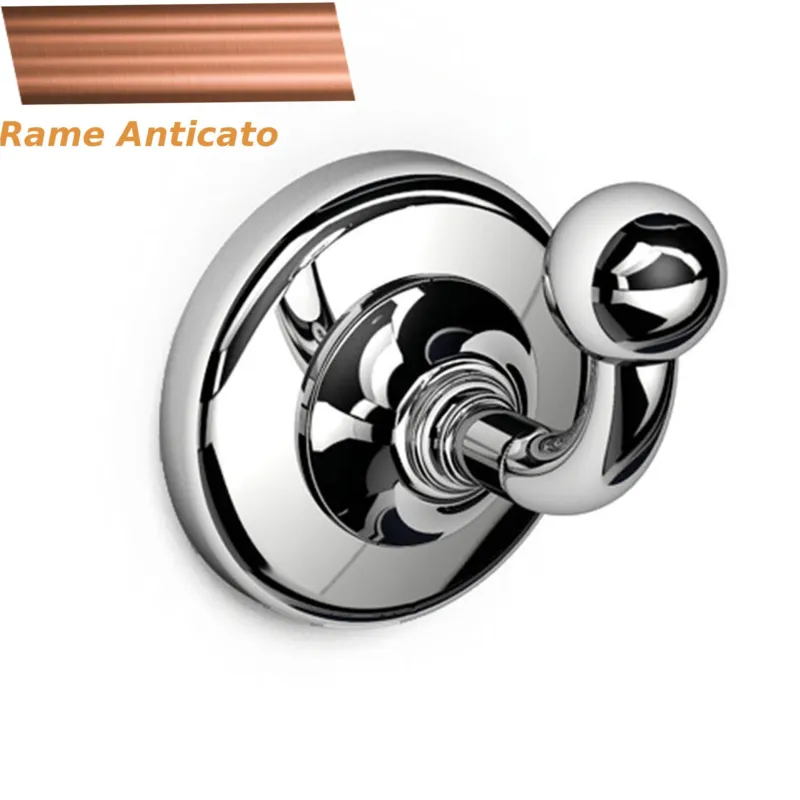 Appendino BRITISH 6.0x6.5Xh7 cm Stile Inglese Classico primo Novecento in Rame anticato IBB 1974 Bestseller