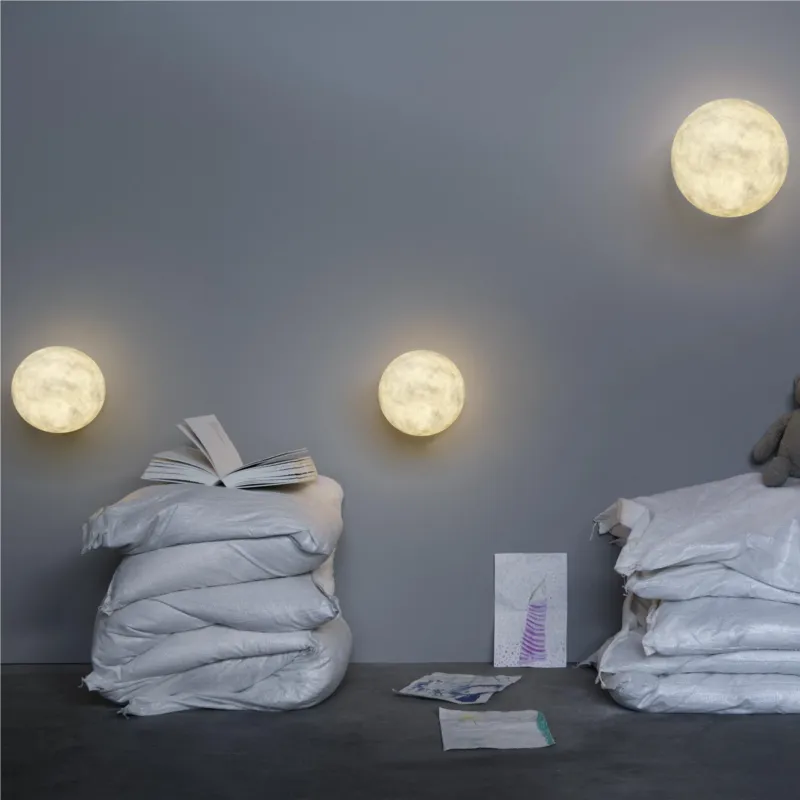 Ordina Subito Lampada da Muro A.MOON 1 Ø 25 in nebulite Nebulite Bianco In.Es ArtDesign
