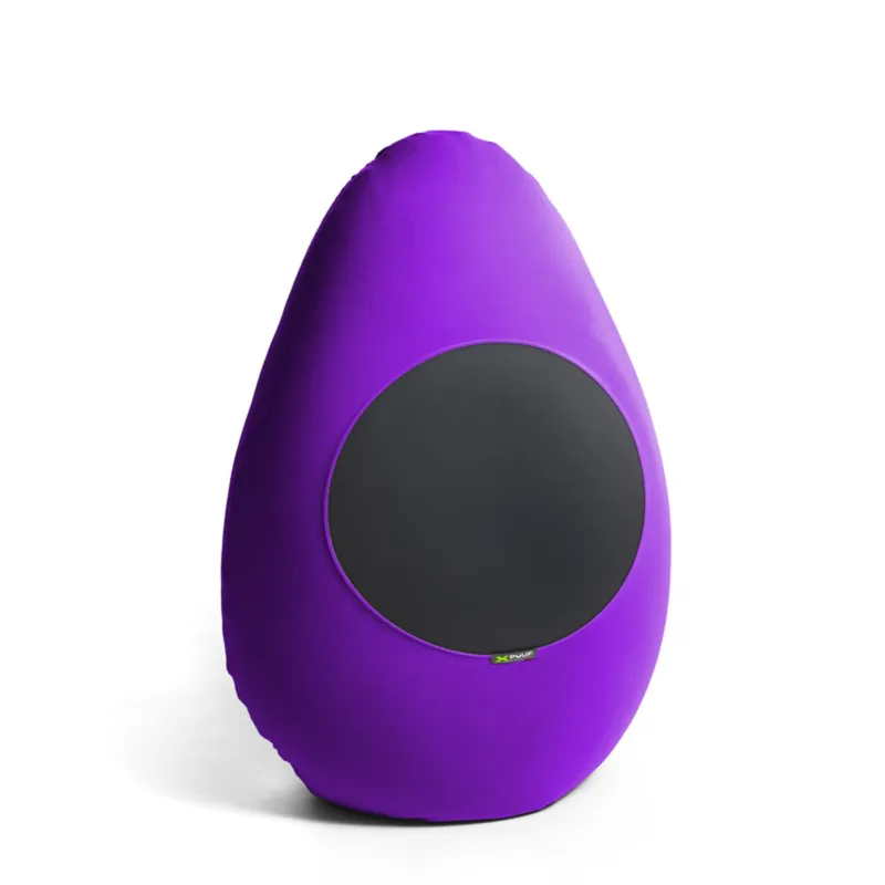 Pouf in microfibra elastica traspirante X-Drop 70x40xh140 cm colore Viola X Pouf Subito Disponibile