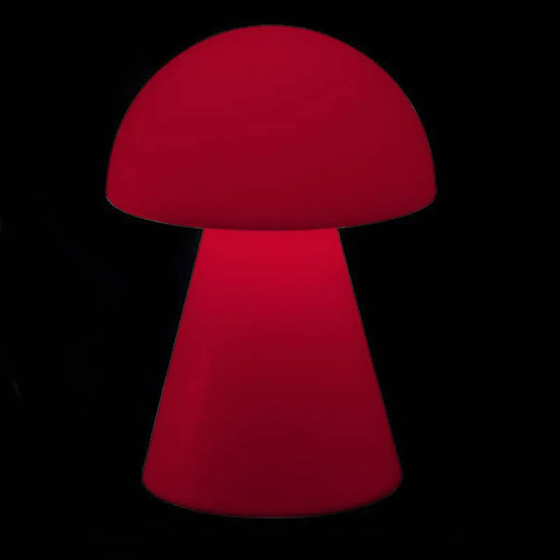 Soddisfatti O Rimborsati Lampada fungo in polietilene JELLY 80 cm ideal per uso interno ed esterno Fragola Kloris