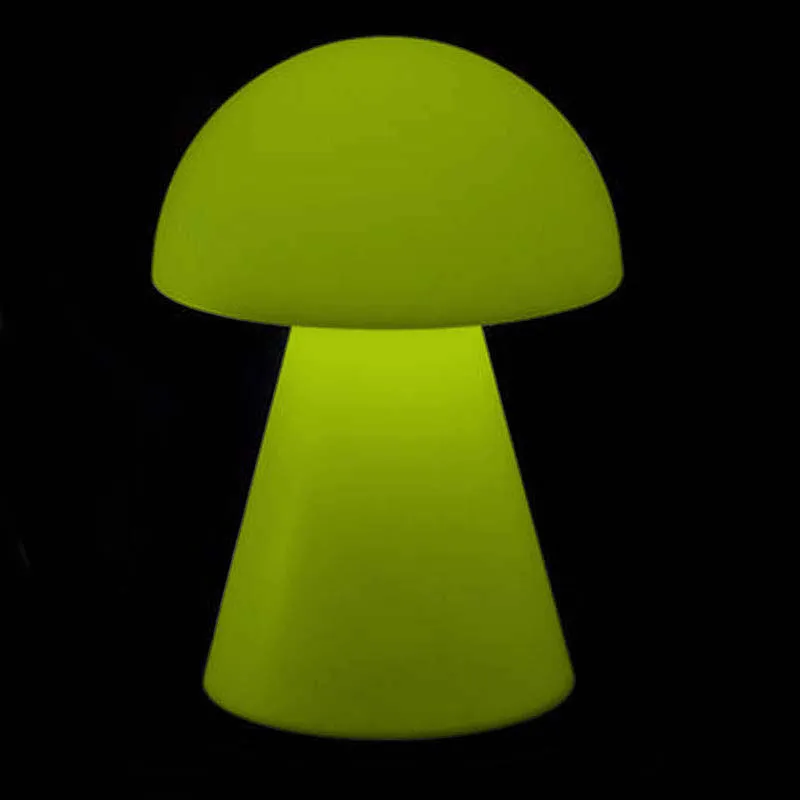 Lampada fungo in polietilene JELLY 80 cm ideal per uso interno ed esterno Kiwi Kloris Soddisfatti O Rimborsati