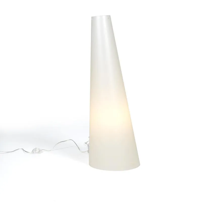 Lampada Da Terra DRUM SMALL diametro 32xh92 cm in polipropilene colore perla Emporium Novità