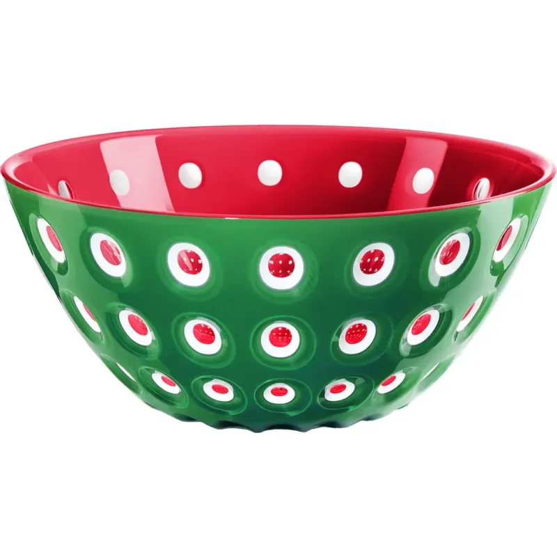 Spedizione Espresso LE MURRINE - Ciotola Ø 25 cm,Red/White/Emerald