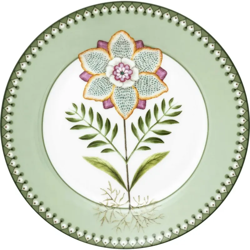 Lily & Lotus - Piatto Ø 21 cm,Verde chiaro Offerta Limitata