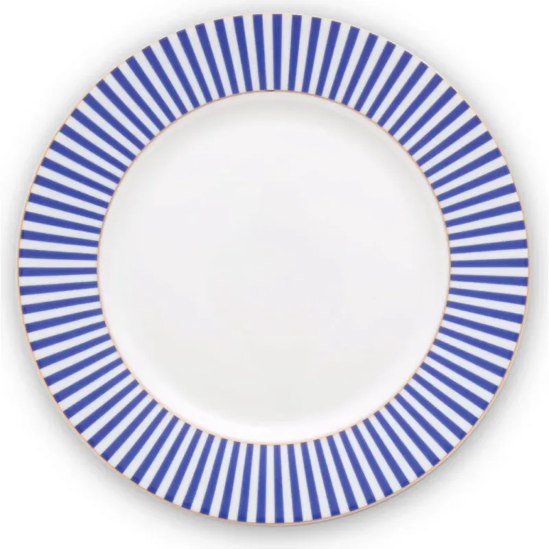 Consegna Rapida Royal Stripes Blue - Piatto,21 cm
