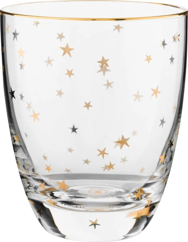 Stars - Bicchiere Acqua Gold Offerta Speciale