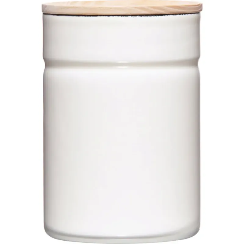 Barattolo con Coperchio - 525 ml,bianco Popolare