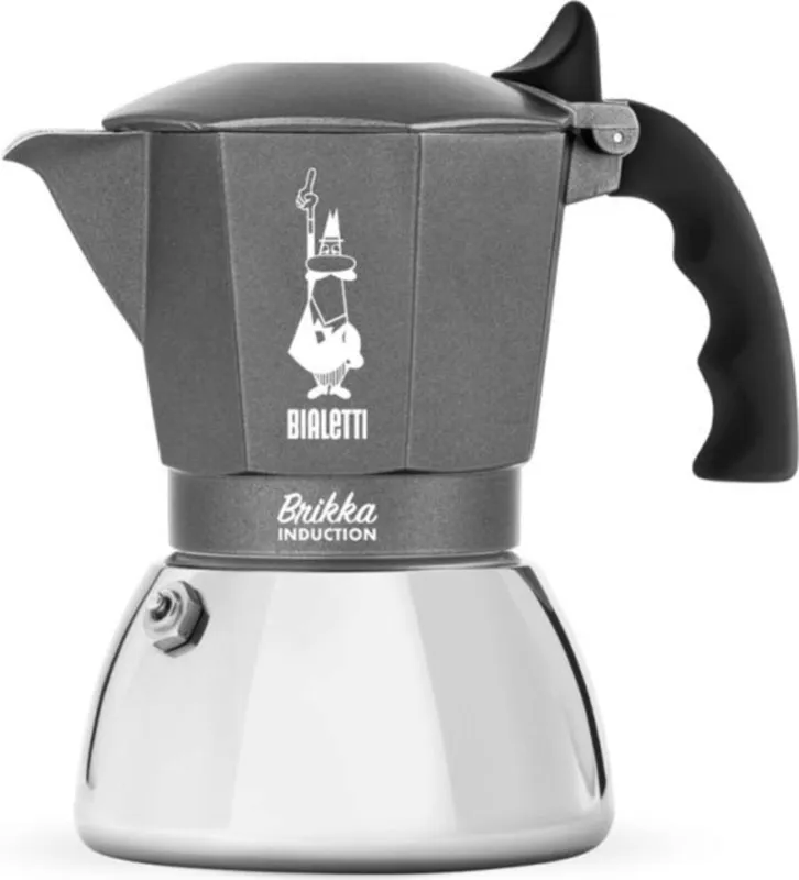 Pagamento Sicuro Moka - Brikka Induction, 4 Tazze