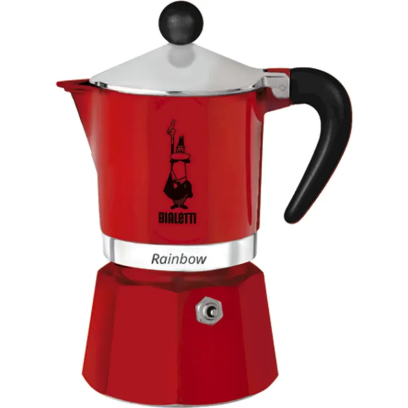 Affare Moka Rainbow - 6 Tazzine,Rosso