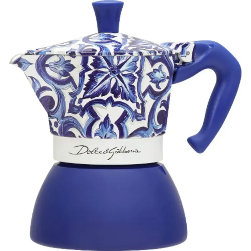 Dolce&Gabbana - Blu Mediterraneo - Moka Induction,4 Tazzine Sconto