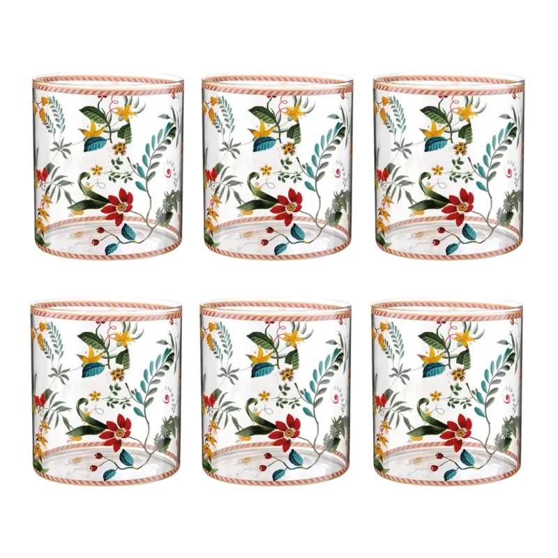 Prezzo Basso Berry Blues - Bicchiere Acqua Multicolor,6 pezzi