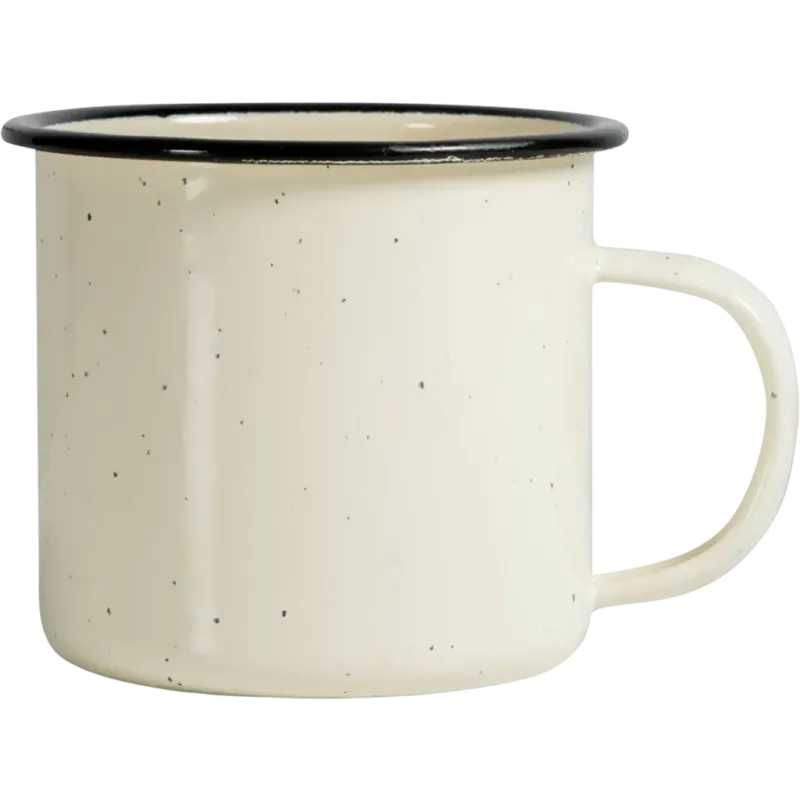 Doris - Tazza Smaltata,Beige Consegna Rapida