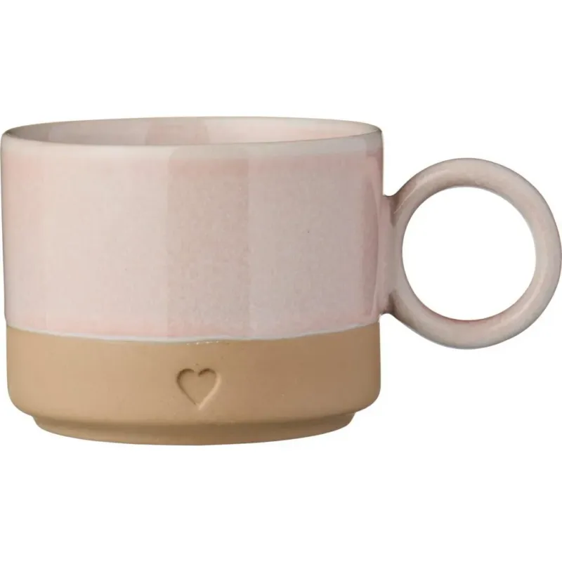 Tazza con Cuore,Rosa Must-Have