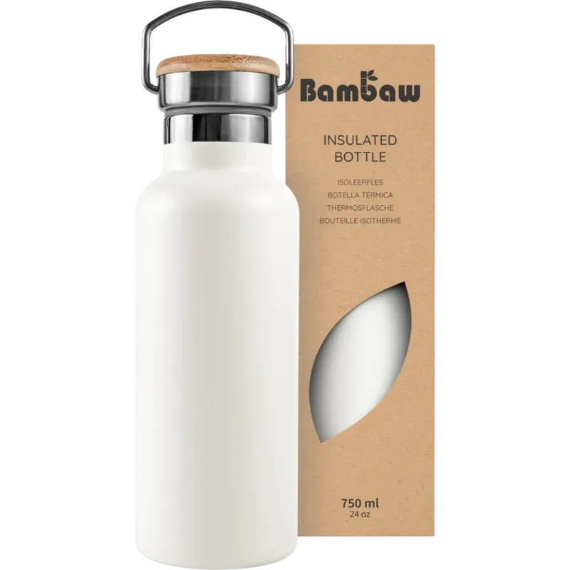 Occasione Imperdibile Thermos in Acciaio Inossidabile, 750 ml,Polar White