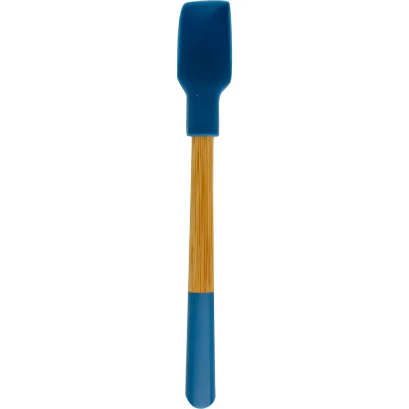 Spedito Oggi Spatola a Cucchiaio in Silicone Mini, 21 cm,Blu Reale