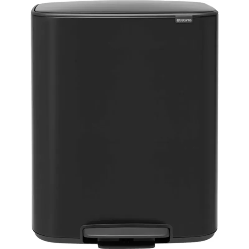 Bo - Pattumiera a Pedale 60 Litri,Matt Black Ordina Subito