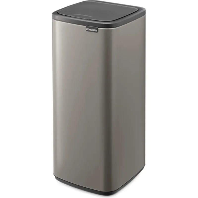 Bo - Pattumiera Touch, 30 L,Platinum Occasione