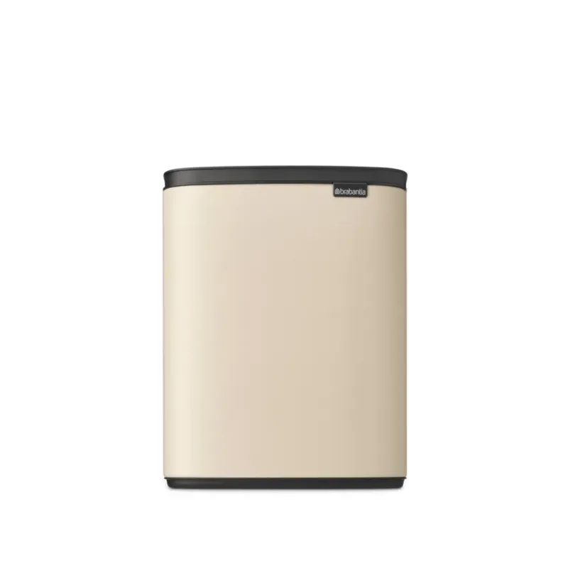 Bo - Pattumiera 12 L,Soft Beige Pagamento Sicuro
