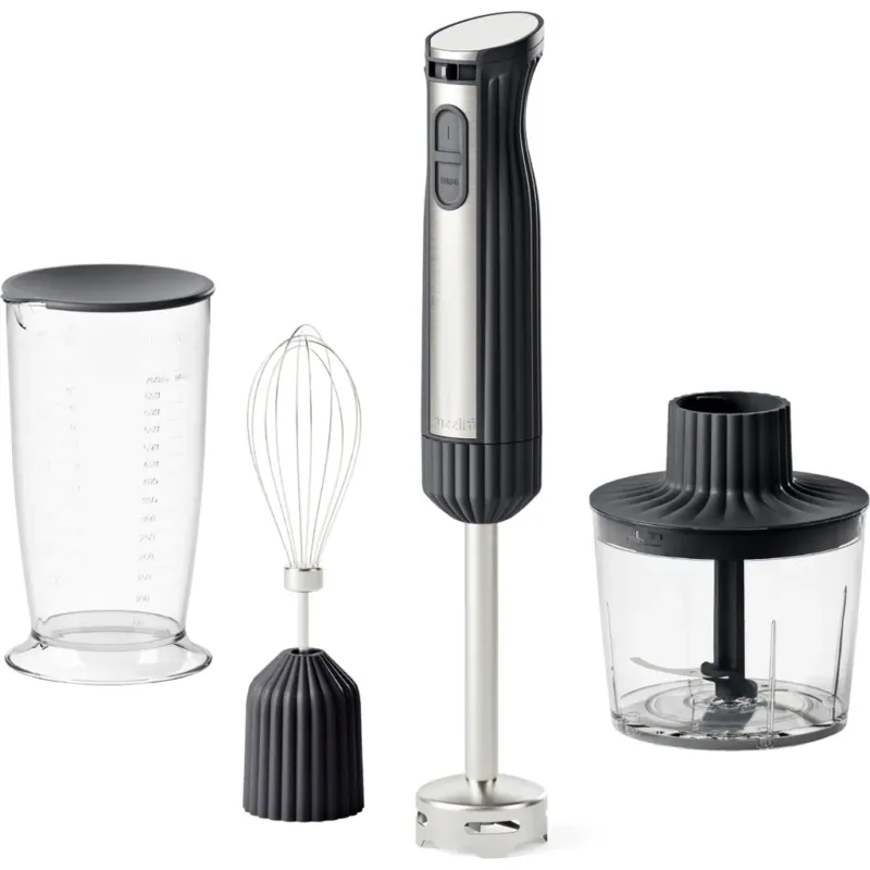 Nuova Collezione Sous Chef - Frullatore a Immersione con Accessori,Grey