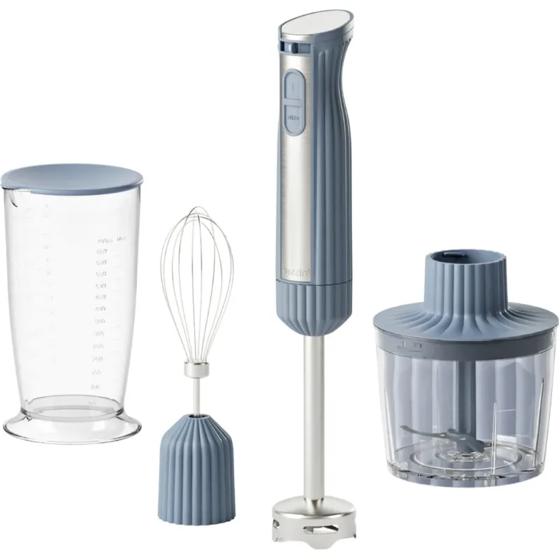 Sous Chef - Frullatore a Immersione con Accessori,Navy Blue Occasione