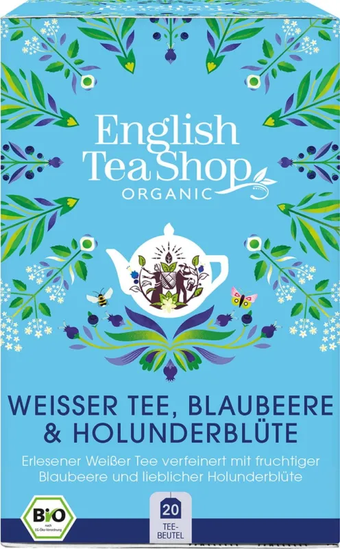 Tè Bianco Bio con Mirtilli e Fiori di Sambuco Promozione Esclusiva