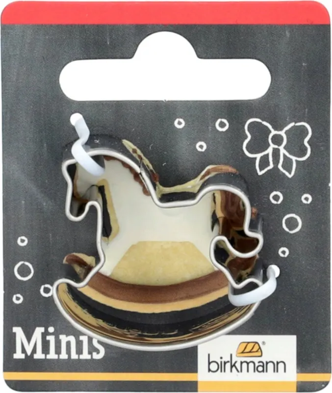 Ultime Pezzi Mini Formina per Biscotti - Cavallo a Dondolo