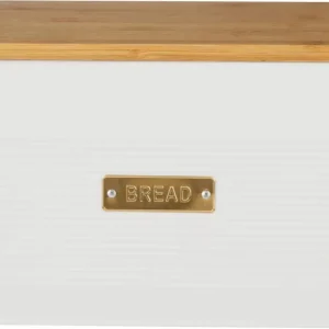 Scelto Dai Clienti Otto - Portapane Quadrato, Bianco, 9,5 Litri