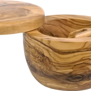 Saliera con Coperchio e Cucchiaino - Ø 11 cm Compra Online