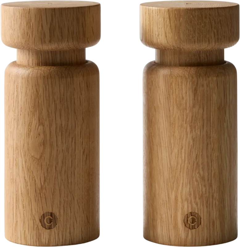 Nuovo Arrivo Helsinki - Set di 2 Macinaspezie 13 cm, Rovere